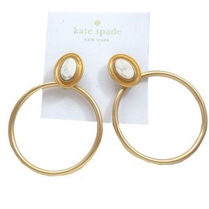 Kate Spade Bright & Bold Statement Hoop Earrings